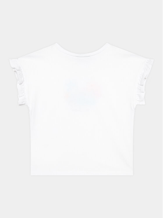 United Colors Of Benetton United Colors Of Benetton T-särk 3096G1093 Valge Regular Fit