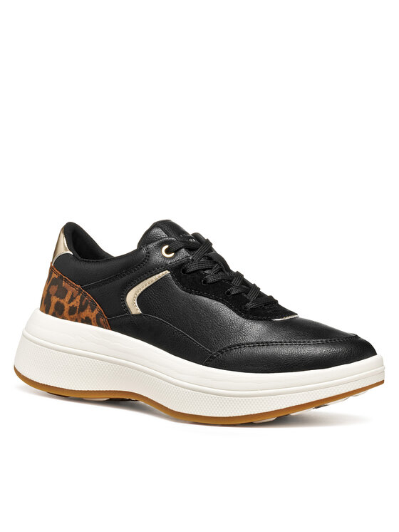 Geox Geox Sneakers D Spherica Ecub-3 D46WTB 0BCPZ C9209 Schwarz