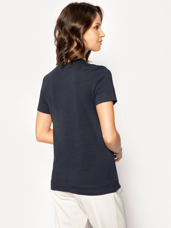 Tommy Hilfiger Tommy Hilfiger T-Shirt Christa WW0WW25603 Dunkelblau Regular Fit