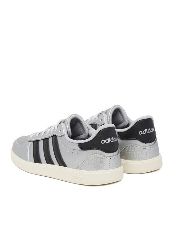 adidas adidas Sneakersy BREAKNET SLEEK JQ8263 Srebrny