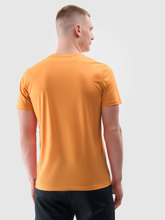 4F 4F Koszulka techniczna BASIC+ Pomarańczowy Regular Fit
