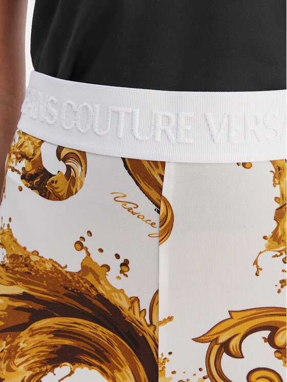 Versace Jeans Couture Versace Jeans Couture Κολάν 80HAC107 JS533 Λευκό Flare Fit