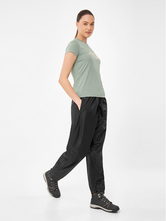 Viking Viking T-Shirt Lenta Bamboo Light Lady Zielony Regular Fit