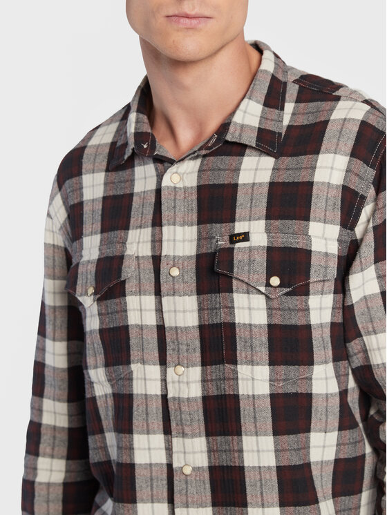 Lee Lee Koszula Clean Western L66RDH74 112322557 Kolorowy Regular Fit