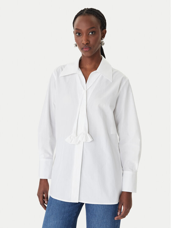 Marella Marella Hemd Tabarin 2613111074 Weiß Regular Fit