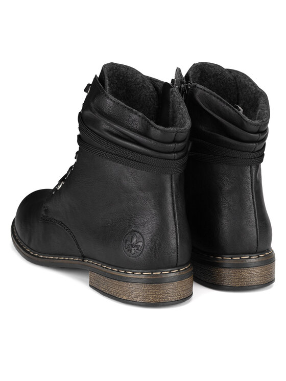 Rieker Rieker Botine 71218-00 Negru