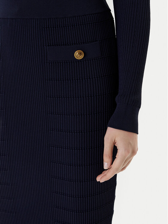 Guess Guess Minirock W5YD66 Z0130 Dunkelblau Slim Fit