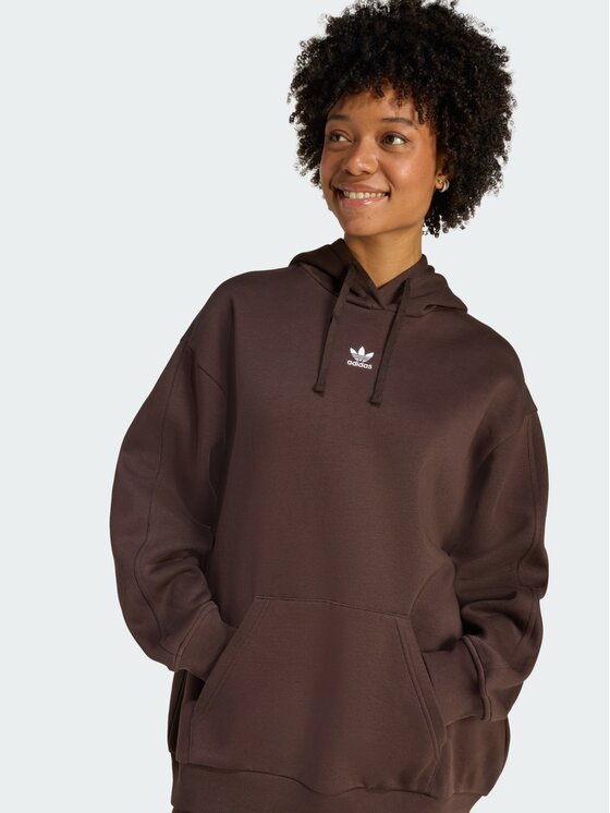 adidas adidas Bluza 136713 Brązowy Oversize