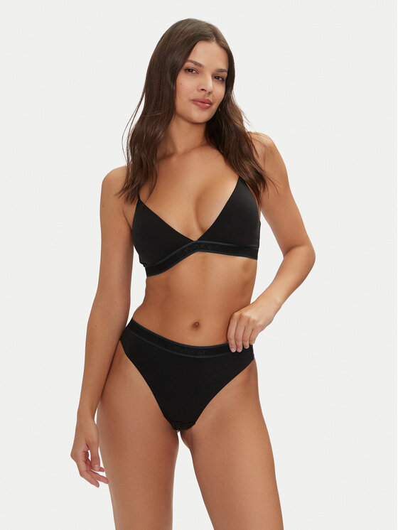 Calvin Klein Underwear Calvin Klein Underwear Podprsenka Bralette 000QF7945E Čierna