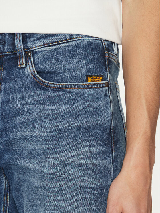 G-Star Raw G-Star Raw Джинсові шорти Mosa D24430-C052 C606 Голубий Regular Fit
