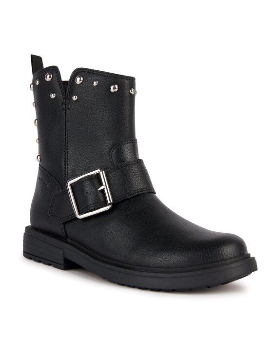 Geox Geox Čizme J Eclair Girl J369QK 000BU C9999 M Crna