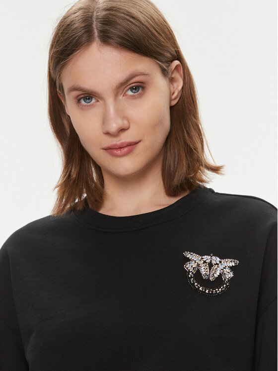PINKO Pinko Μπλούζα Ceresole Maglia 102827 A1R8 Μαύρο Regular Fit