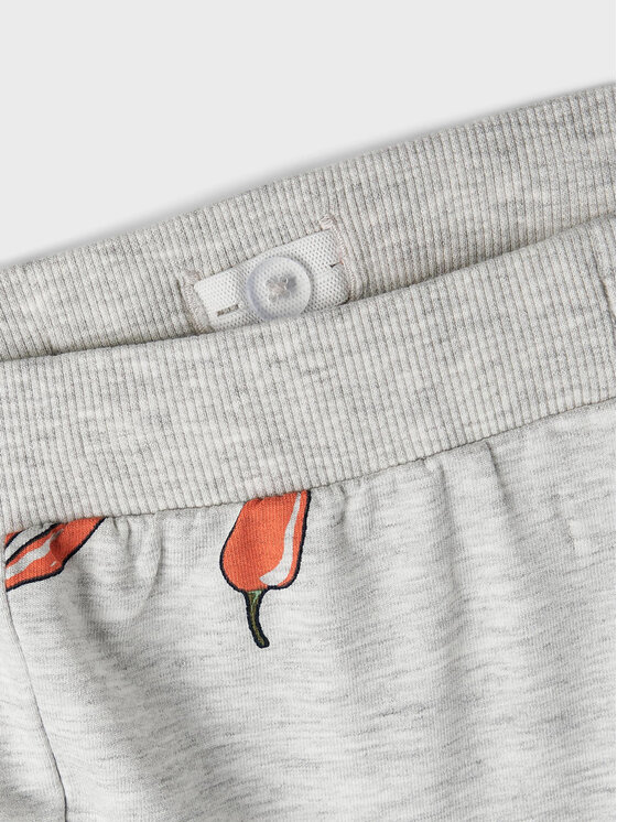 NAME IT NAME IT Pantaloncini di tessuto 13215207 Grigio Regular Fit
