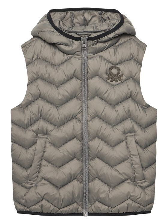 United Colors Of Benetton United Colors Of Benetton Liemenė 2TWDCJ00R Pilka Regular Fit
