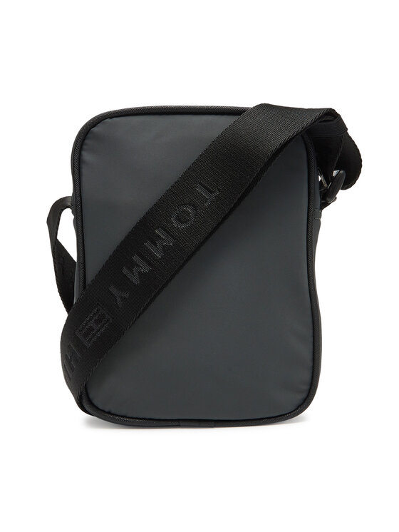 Tommy Hilfiger Tommy Hilfiger Плоска сумка Th Repreve Mini Reporter AM0AM13465 Сірий