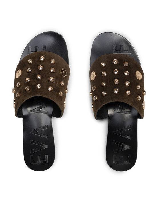 Eva Minge Eva Minge Παντόφλες EM-40-09-001179 Πράσινο