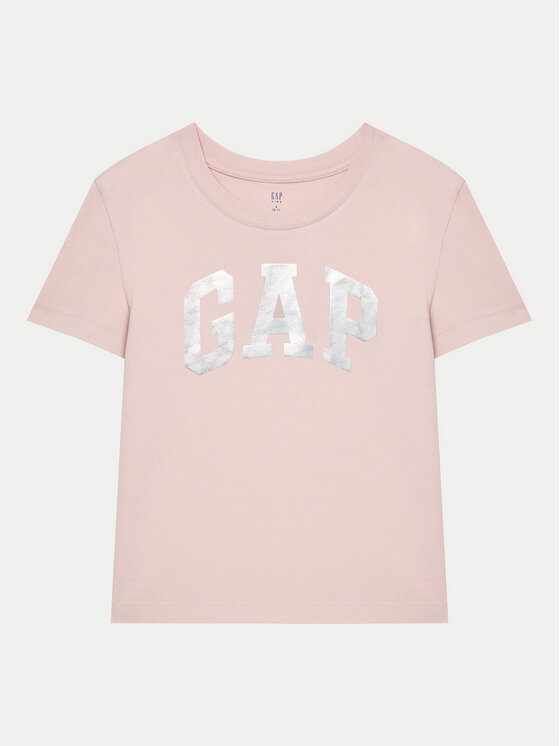 Gap Gap Футболка 628713-00 Рожевий Relaxed Fit