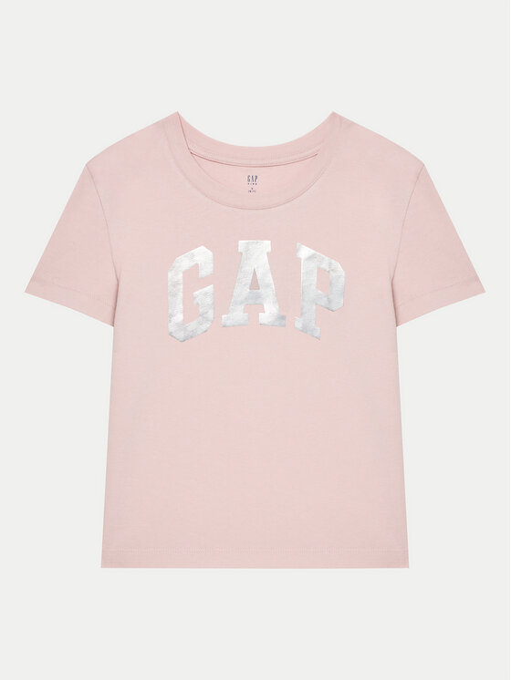 Gap T-krekls 628713-00 Rozā Relaxed Fit