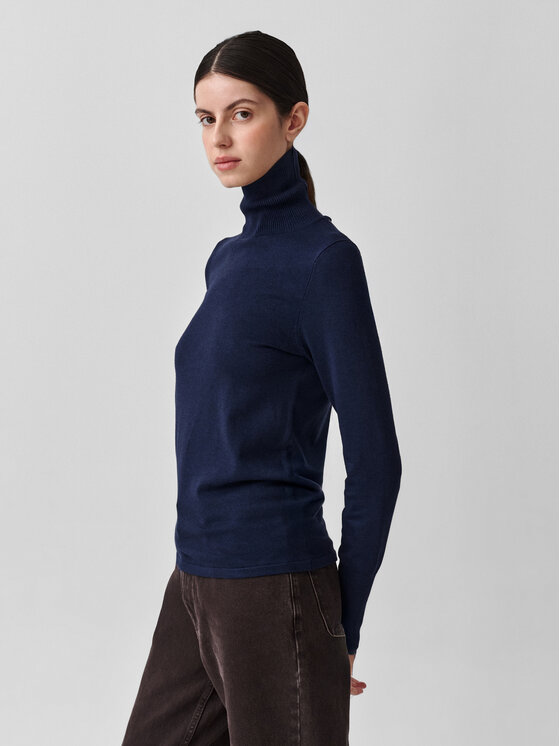 TATUUM TATUUM Golf ANKIO 1 Granatowy Classic Fit