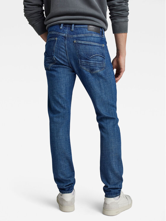 G-Star Raw G-Star Raw Džinsai Revend D20071-D441 Mėlyna Skinny Fit