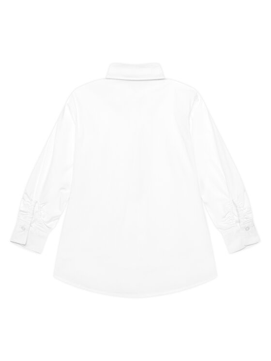 United Colors Of Benetton United Colors Of Benetton Koszula 5EW7CQ044 Biały Oversize