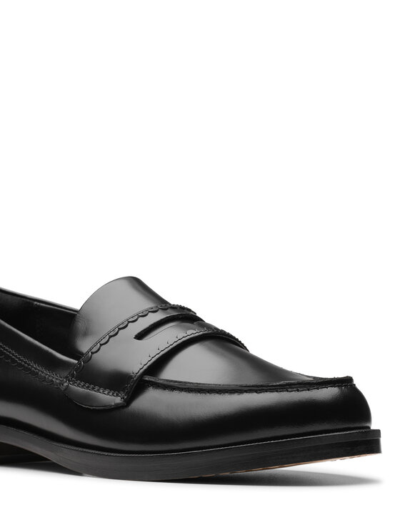 Clarks Clarks Мокасини Straven Edge 26181277 Черен