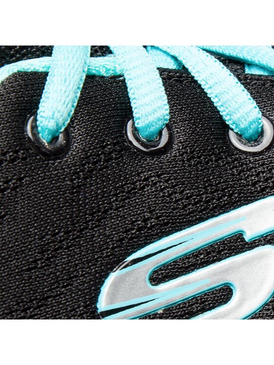 Skechers Skechers Sneakersy Get Connected 12615/BKTQ Czarny