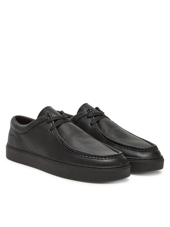 Calvin Klein Calvin Klein Halbschuhe Hybrid Apron Lace Up Lth HM0HM01893 Schwarz