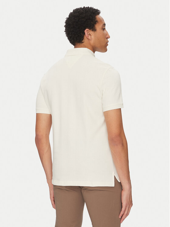 Tommy Hilfiger Tommy Hilfiger Pólóing Vertical MW0MW38951 Sárga Regular Fit