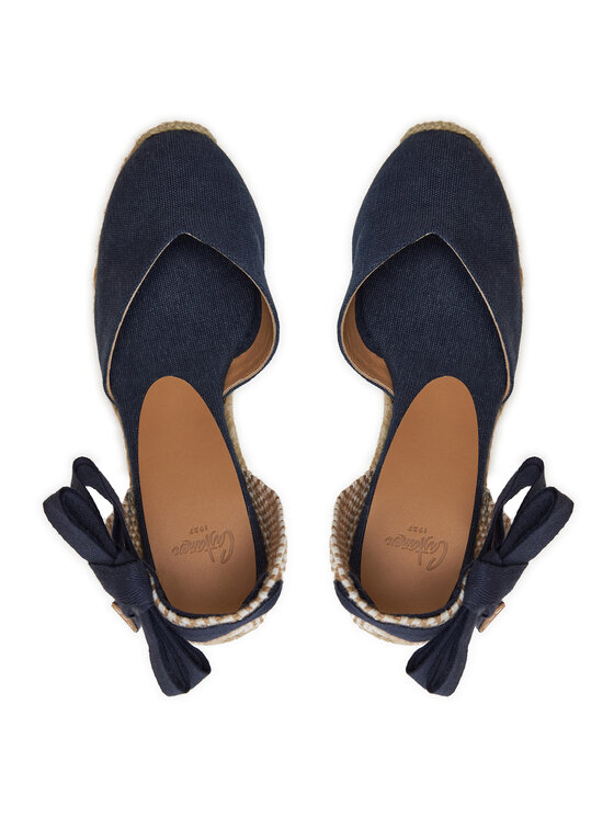 Castañer Castañer Espadryle Chiara/8/002 021669 Niebieski