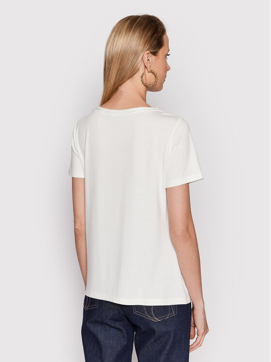 Blusa Biancofiore 539041 Bianco Regular Fit