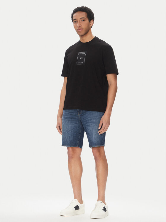 Armani Exchange Armani Exchange T-Shirt XM000570 AF10356 UC001 Czarny Regular Fit