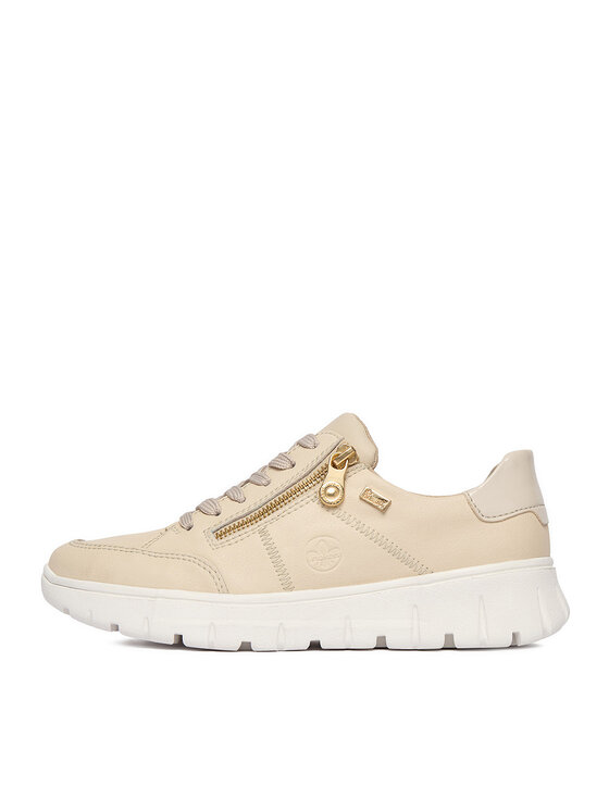 Rieker Rieker Sneakersy N1301-60 Béžová