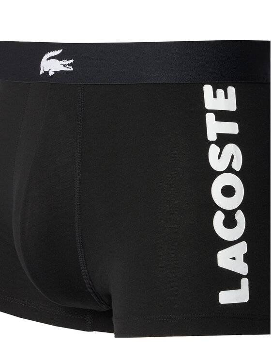 Lacoste Lacoste Set od 3 para bokserica 5H1291 Crna
