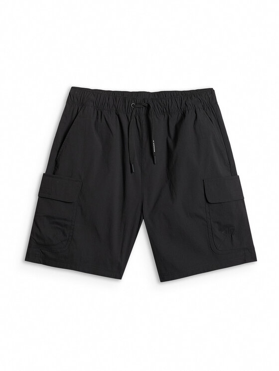 4F 4F Szorty sportowe TREKKING Czarny Regular Fit