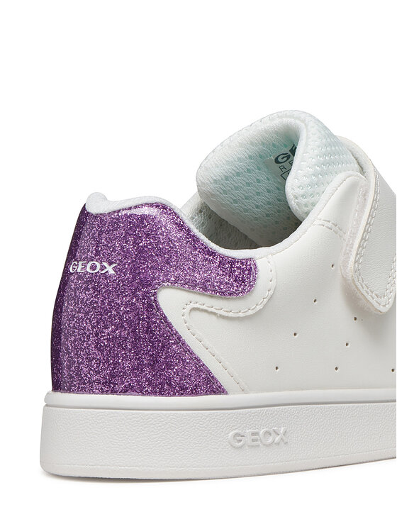 Geox Geox Sneakersy J Eclyper Girl J36LRA 0BCKC C0761 S Bílá