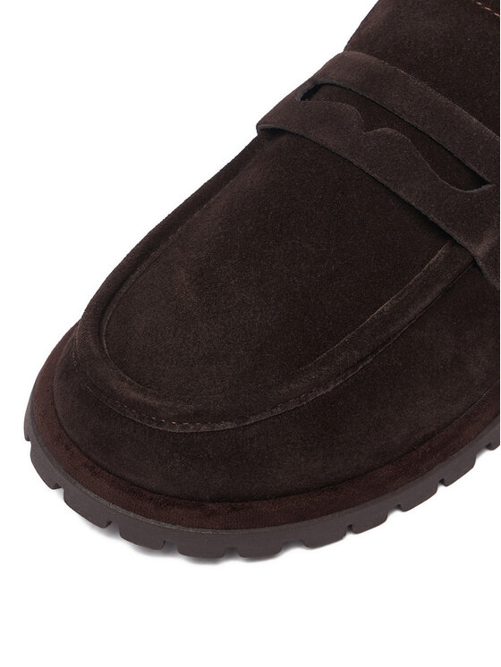 Badura Badura Loafers C-ARYA-LT017-1 Tmavo hnedá