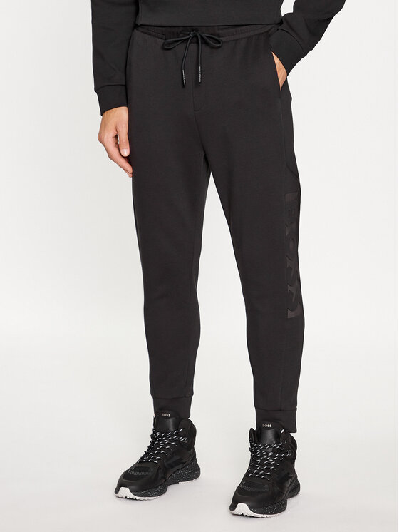 BOSS Boss Donji dio trenerke Helwyn 50499039 Crna Relaxed Fit