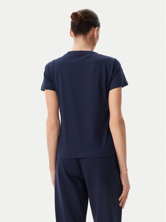 PINKO PINKO T-Shirt Quentin 100535 A2G7 Σκούρο μπλε Regular Fit
