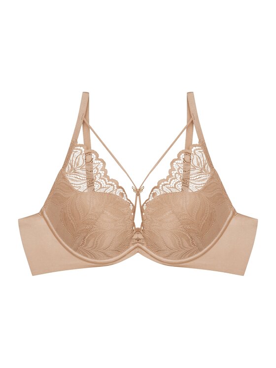 Esotiq Esotiq Biustonosz push-up 43582 Beżowy