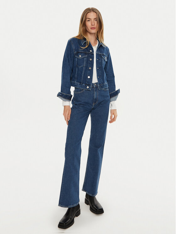 Calvin Klein Jeans Calvin Klein Jeans Traper jakna 90's J20J224043 Plava Regular Fit