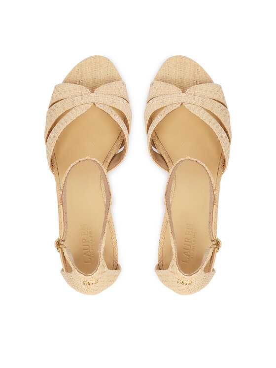 LAUREN RALPH LAUREN LAUREN RALPH LAUREN Espadrilky 802P10424001 Béžová