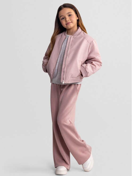 minoti minoti Kurtka przejściowa 30COAT153 Różowy Regular Fit