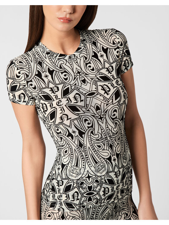 PHILIPP PLEIN PHILIPP PLEIN T-Shirt 26527 Krémová