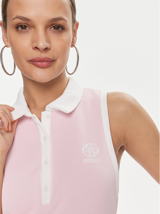 Guess Guess Haljina za svaki dan Mylah V4GK02 KBFB2 Šarena Bodycon Fit