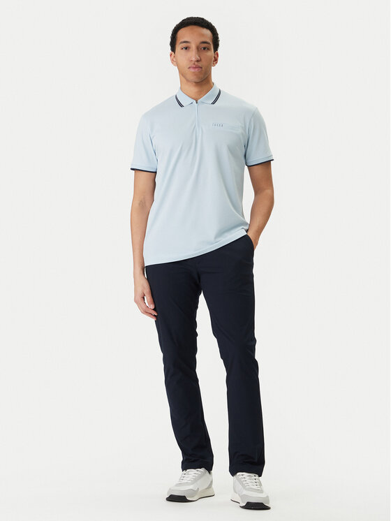 Jack & Jones Jack & Jones Poloshirt Fusion 12289953 Himmelblau Regular Fit