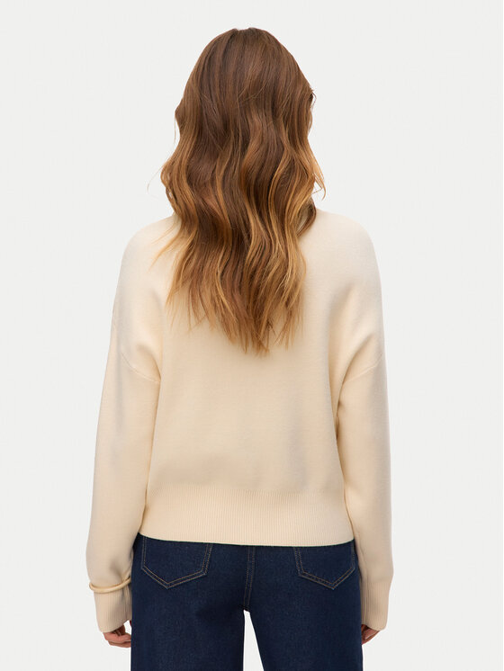 Vero Moda Vero Moda Džemper Gold Art 10332206 Bež Regular Fit