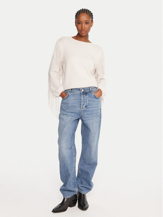 Marella Marella Пуловер Emme by Marella Falco 2525366281000 Бежов Regular Fit