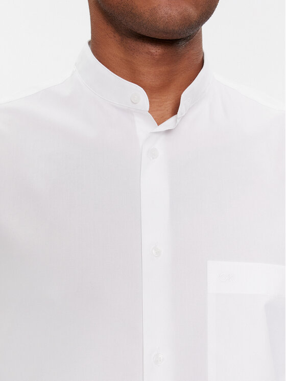 Calvin Klein Calvin Klein Koszula Modern K10K111736 Biały Slim Fit