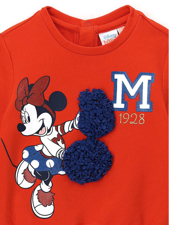 Original Marines Original Marines Sweatshirt DISNEY DCAV1435NF Rot Regular Fit